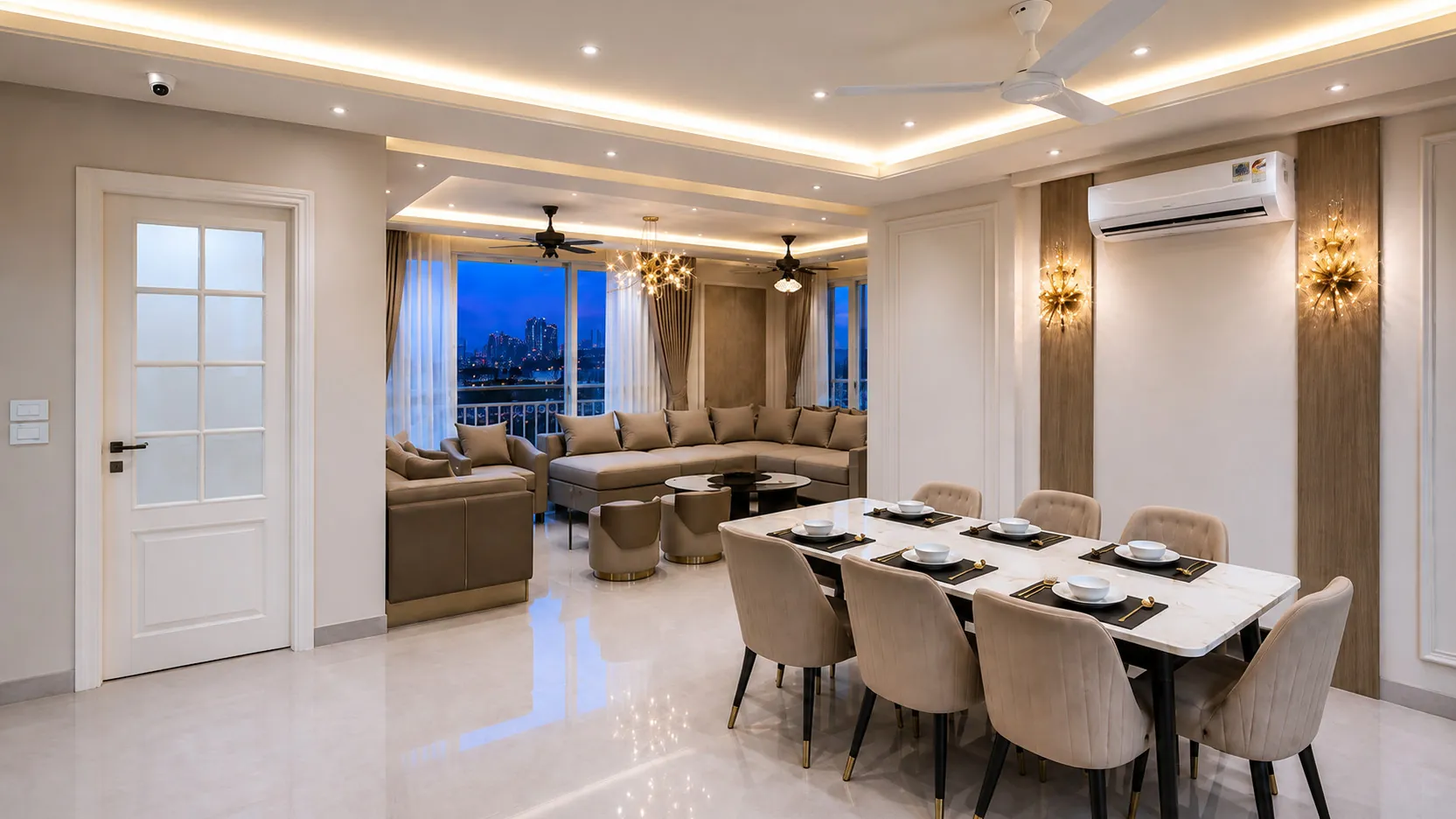 3 BHK interior by NeeV InteriorS